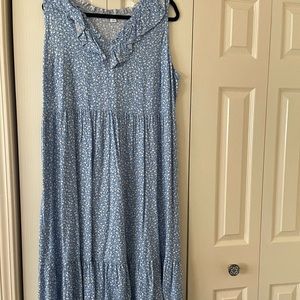 Old Navy Floral Midi Dress new without tags